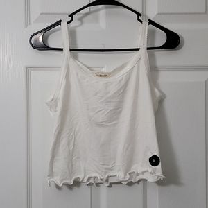 White heart and hips tank top